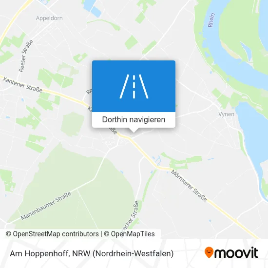 Am Hoppenhoff Karte