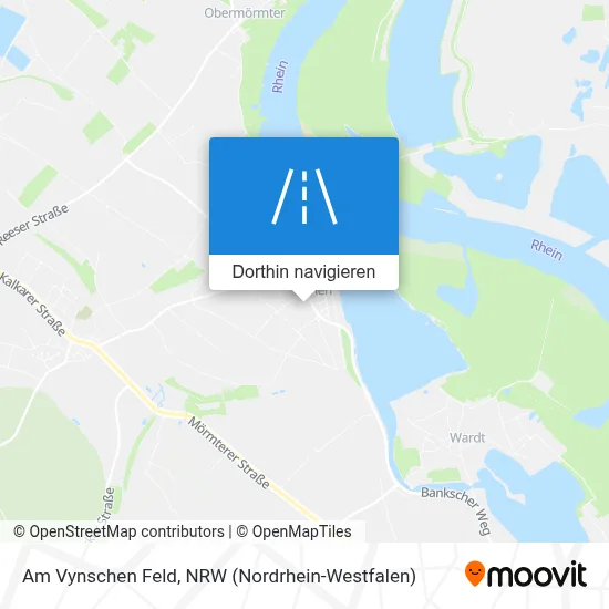 Am Vynschen Feld Karte