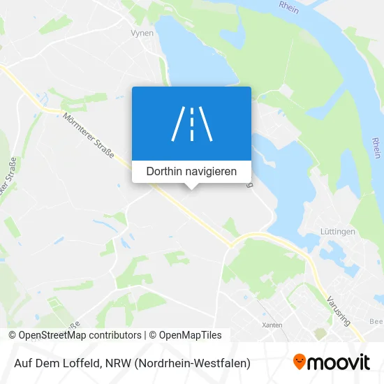 Auf Dem Loffeld Karte