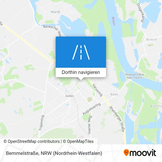 Bemmelstraße Karte