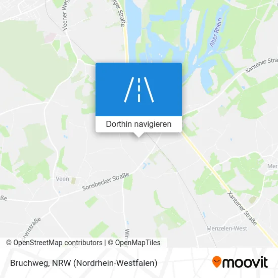 Bruchweg Karte