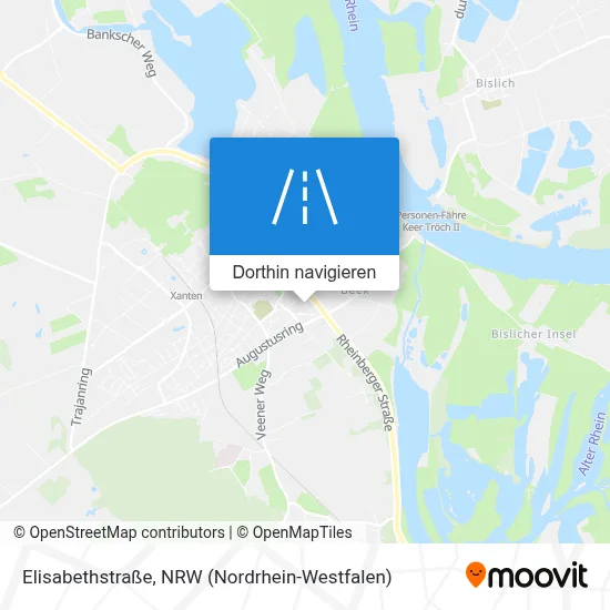 Elisabethstraße Karte