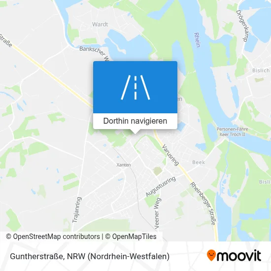 Guntherstraße Karte