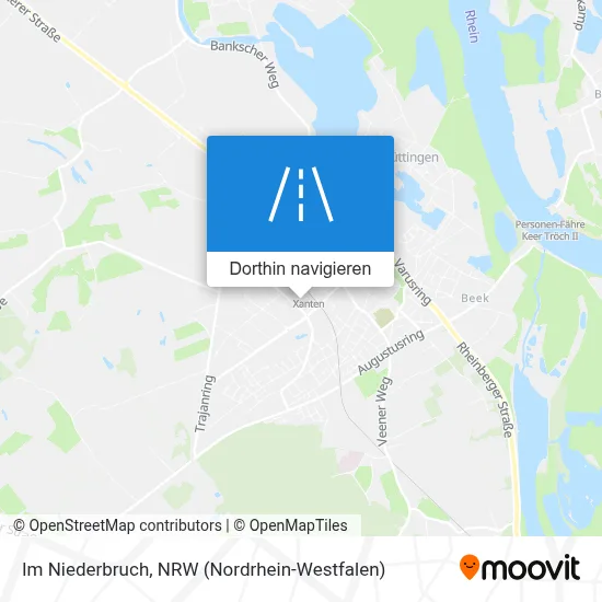 Im Niederbruch Karte