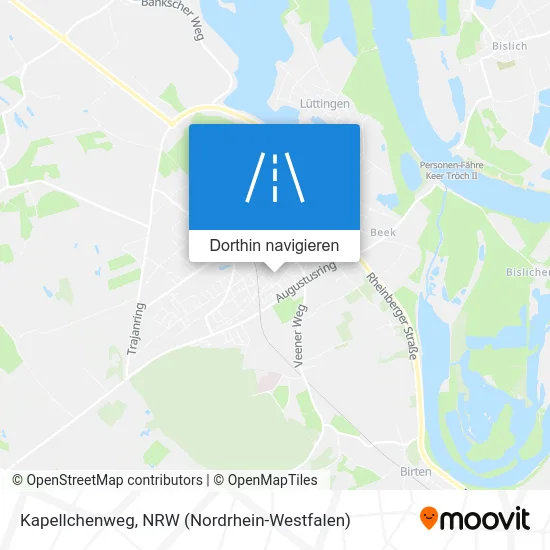 Kapellchenweg Karte