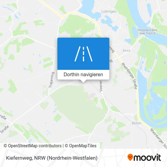 Kiefernweg Karte