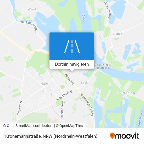 Kronemannstraße Karte
