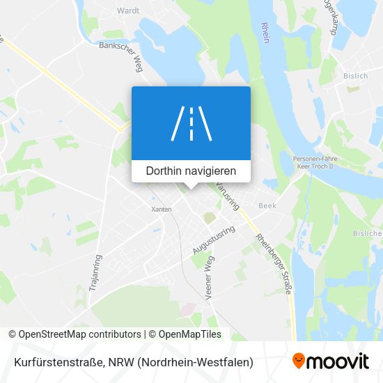 Kurfürstenstraße Karte