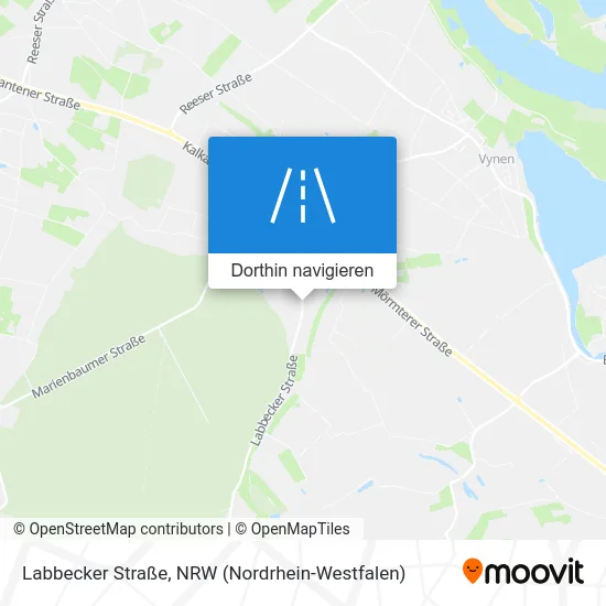 Labbecker Straße Karte