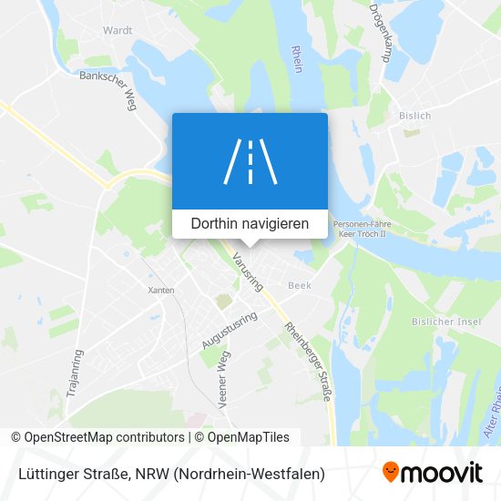 Lüttinger Straße Karte