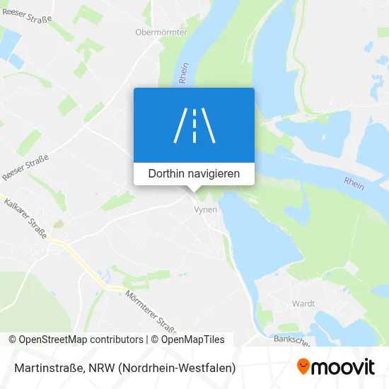 Martinstraße Karte