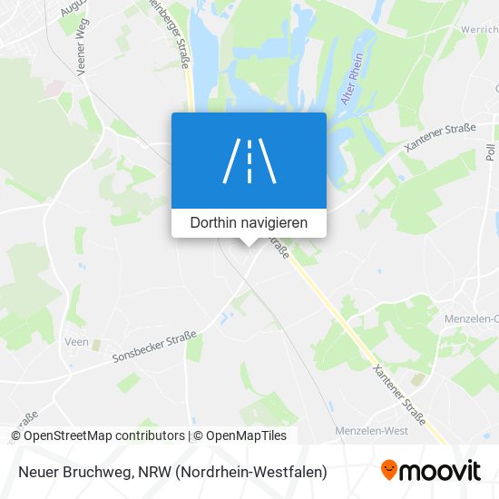 Neuer Bruchweg Karte