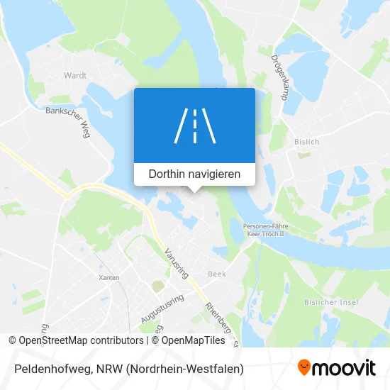 Peldenhofweg Karte
