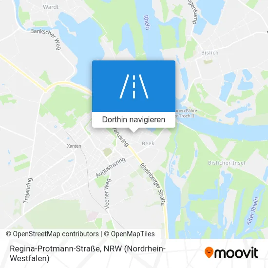 Regina-Protmann-Straße Karte