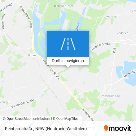 Reinhardstraße Karte