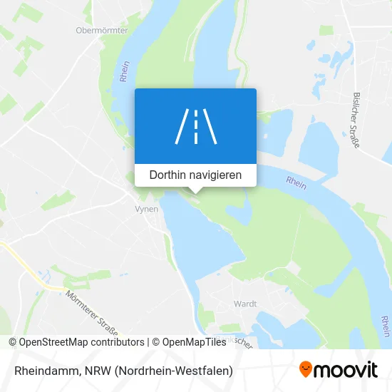 Rheindamm Karte