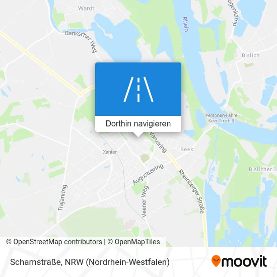 Scharnstraße Karte
