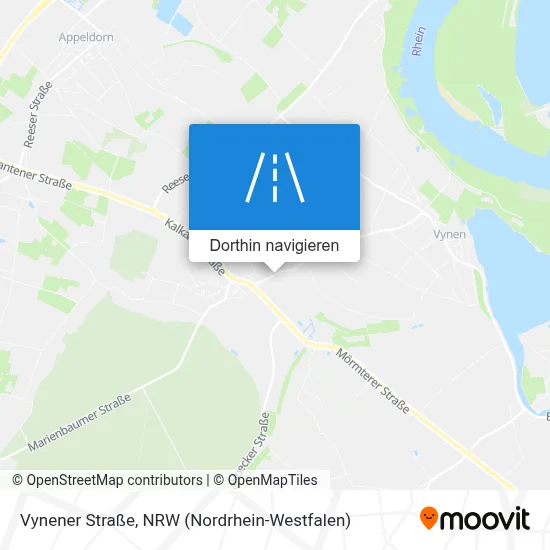 Vynener Straße Karte