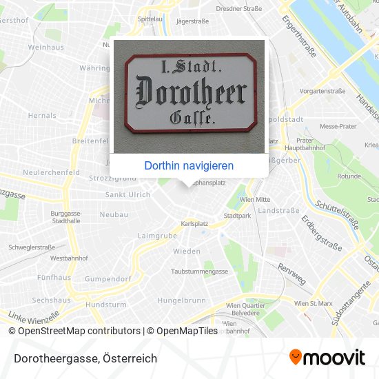 Dorotheergasse Karte