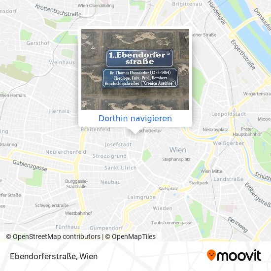 Ebendorferstraße Karte