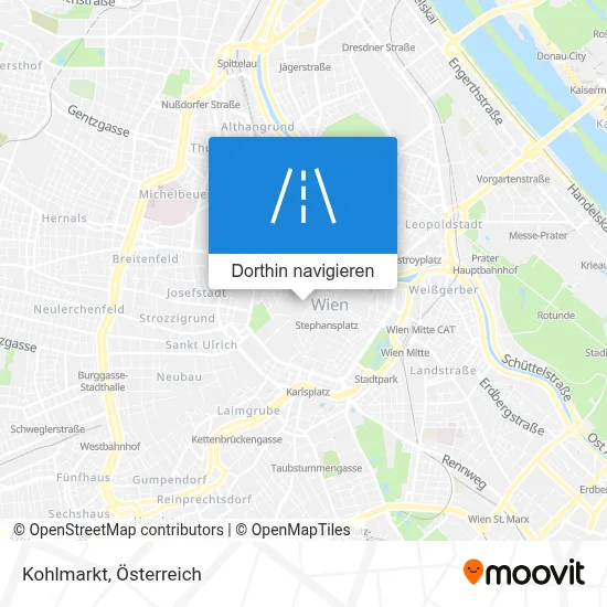 Kohlmarkt Karte