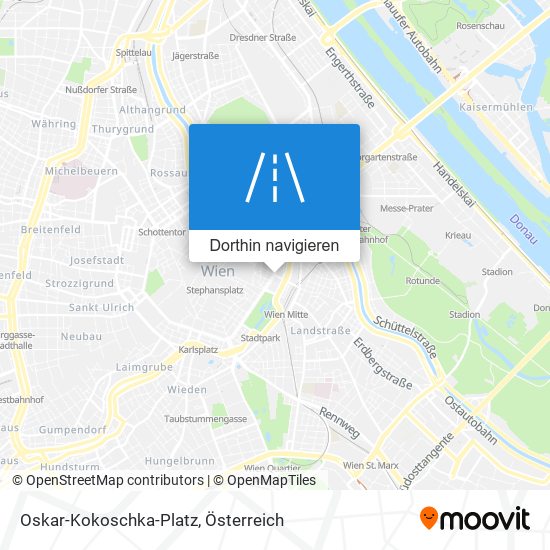 Oskar-Kokoschka-Platz Karte
