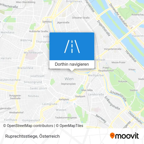 Ruprechtsstiege Karte