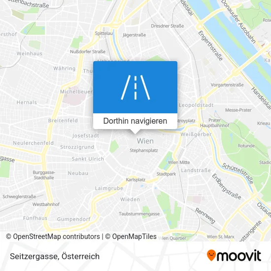 Seitzergasse Karte