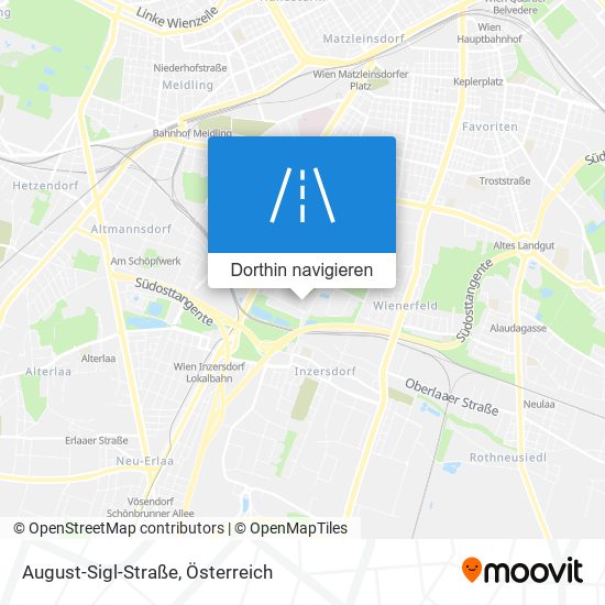 August-Sigl-Straße Karte