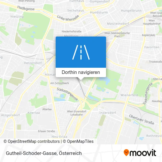 Gutheil-Schoder-Gasse Karte