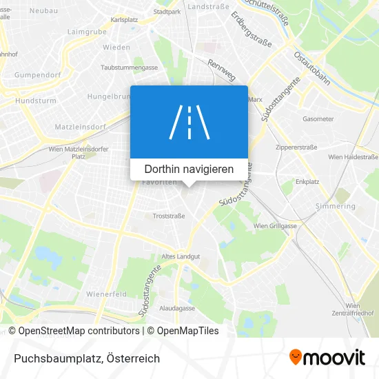 Puchsbaumplatz Karte