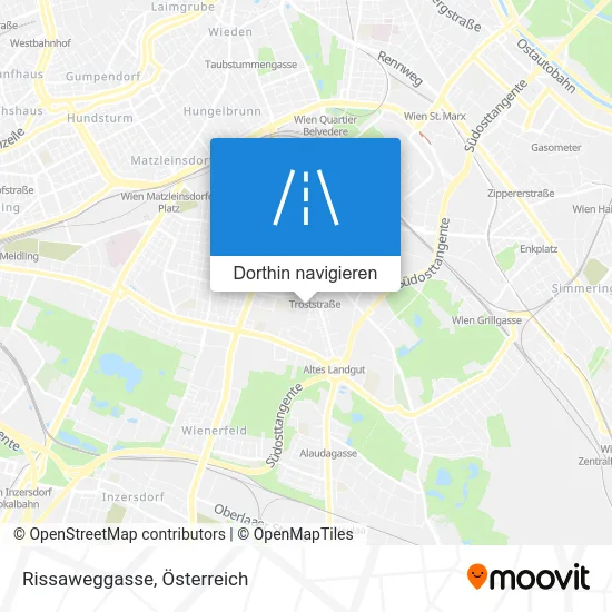 Rissaweggasse Karte