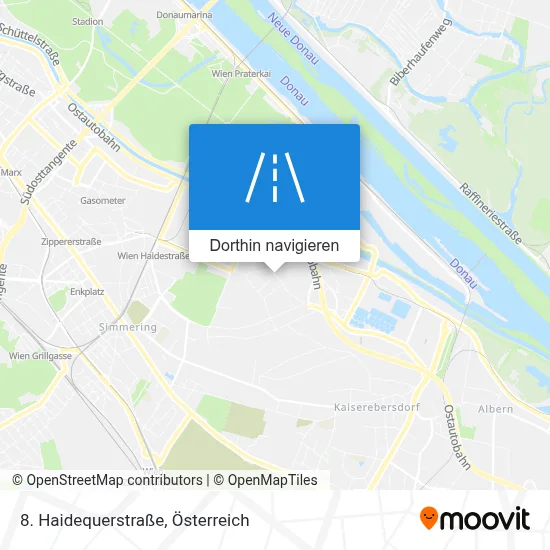 8. Haidequerstraße Karte