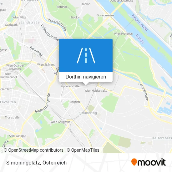 Simoningplatz Karte