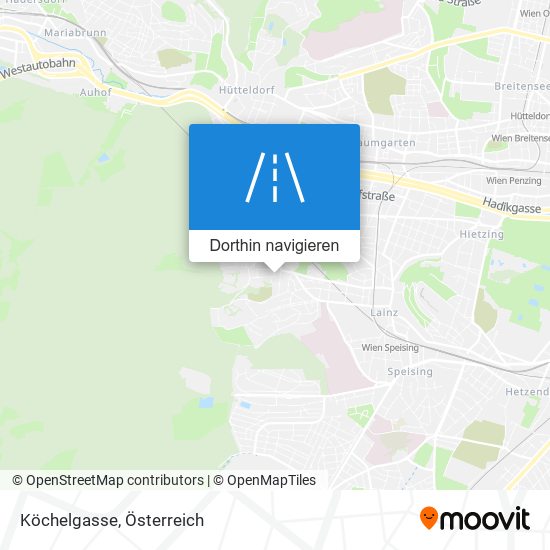 Köchelgasse Karte