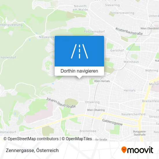 Zennergasse Karte