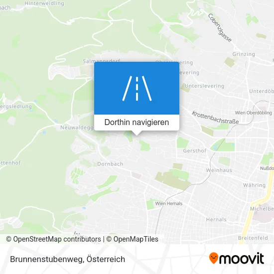 Brunnenstubenweg Karte