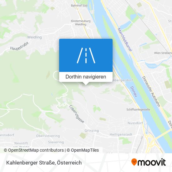 Kahlenberger Straße Karte