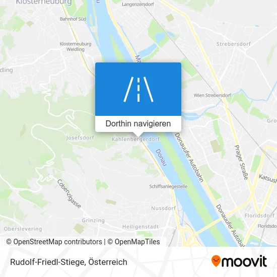 Rudolf-Friedl-Stiege Karte