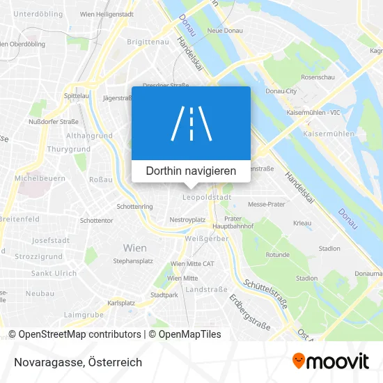 Novaragasse Karte