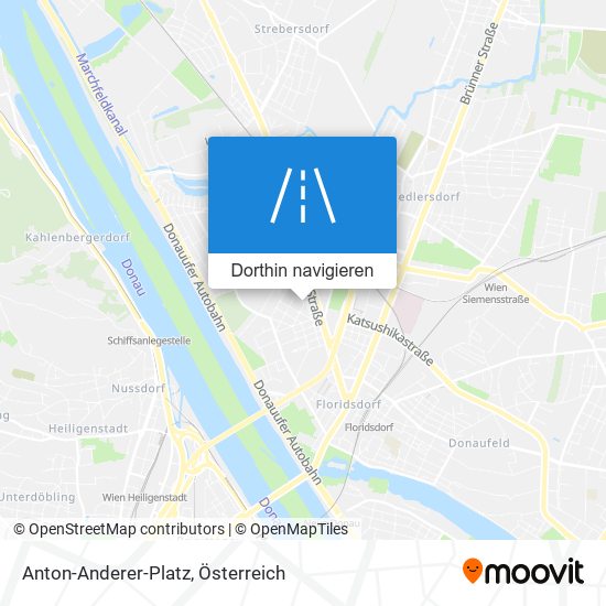 Anton-Anderer-Platz Karte