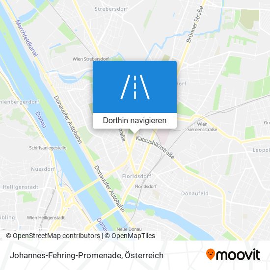 Johannes-Fehring-Promenade Karte