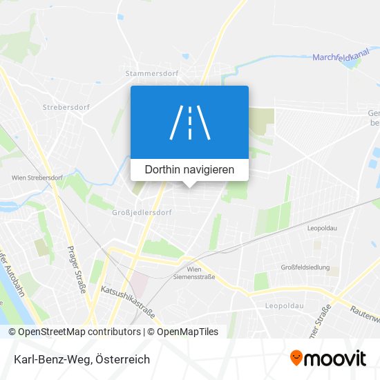 Karl-Benz-Weg Karte