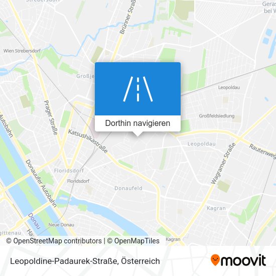 Leopoldine-Padaurek-Straße Karte