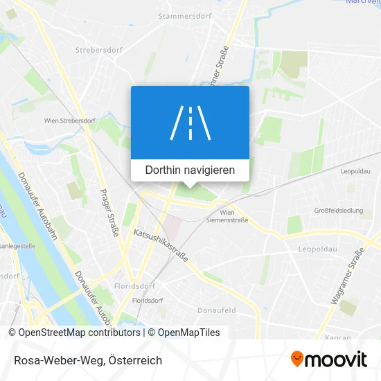 Rosa-Weber-Weg Karte