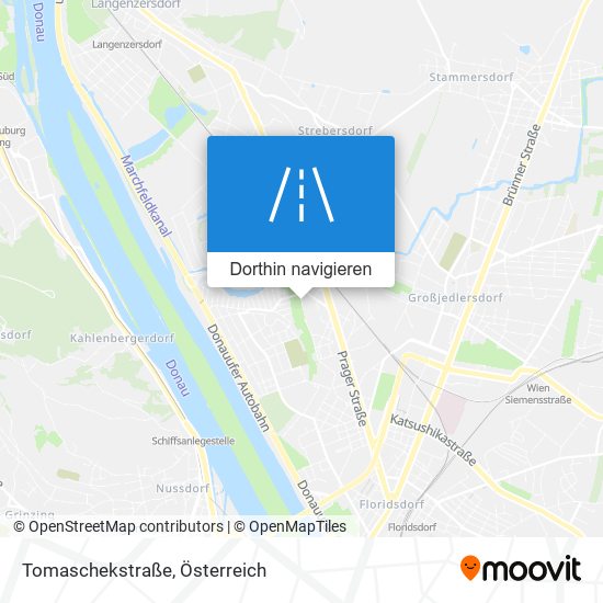 Tomaschekstraße Karte