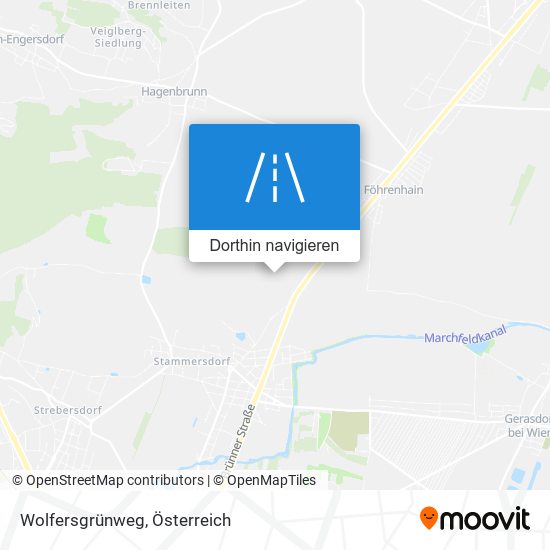 Wolfersgrünweg Karte