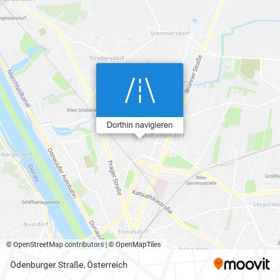Ödenburger Straße Karte
