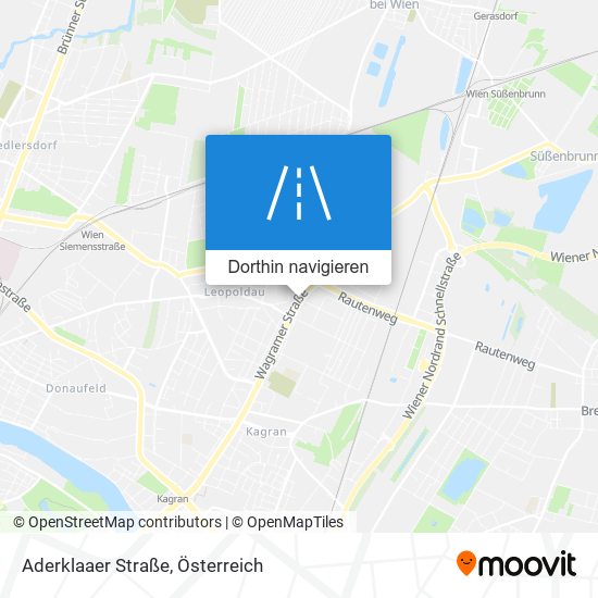 Aderklaaer Straße Karte