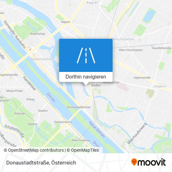 Donaustadtstraße Karte